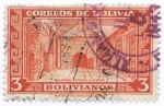 Stamps Bolivia -  Mineria