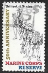Stamps United States -  808 - 50 Anivº de los Cuerpos de reserva de Marines