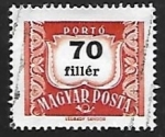 Stamps Hungary -  Franqueo insuficiente