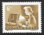 Stamps Hungary -  Tele operador