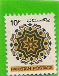Stamps Pakistan -  Arabesco