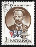 Stamps Hungary -  José Marti (1853-1895)