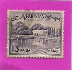 Sellos de Asia - Pakistn -  parque