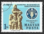 Stamps Hungary -  Oficina Regional de la FAO para Europa  y Asia Central