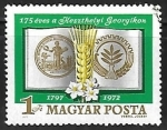 Sellos de Europa - Hungra -  175º Aniversario Escuela de Agricultura Georgikon de Keszthely