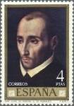 Stamps Spain -  ESPAÑA 1970 1969 Sello Nuevo Dia del Sello Pintor Luis de Morales El Divino San Juan de Ribera