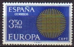 Stamps Spain -  ESPAÑA 1970 1973 Sello Nuevo Serie Europa CEPT