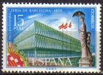 Stamps Spain -  ESPAÑA 1970 1975 Sello Nuevo Cincuentenario Feria de Barcelona