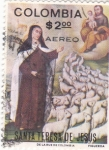 Sellos de America - Colombia -  SANTA TERESA DE JESUS