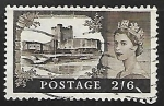 Stamps United Kingdom -  Castillo de Carrickfergus
