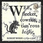Stamps United Kingdom -  Opening lines of 