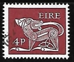 Stamps : Europe : Ireland :  Animal estilizado