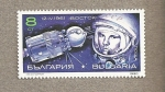 Sellos de Europa - Bulgaria -  Nave espacial vostok
