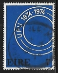 Sellos de Europa - Irlanda -  UPU 1874-1974