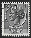 Stamps Italy -  Coin of Syracuse