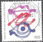 Stamps Germany -  Libertad de expresión.