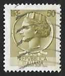 Stamps Italy -  Coin of Syracuse