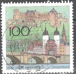 Stamps Germany -  800 años Heidelberg.