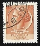 Stamps Italy -  Coin of Syracuse