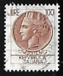 Stamps Italy -  Coin of Syracuse