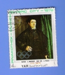 Stamps Yemen -  PINAKOTEK  MUNICH  OLIMPIC  CITY  1972