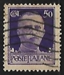 Stamps Italy -  Effigy of King Victor Emmanuel III 
