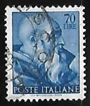 Sellos de Europa - Italia -  Works of Michelangelo