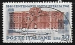 Stamps Italy -  Palazzo Carignano in Turin