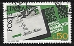 Stamps : Europe : Italy :  Introduccion del codigo postal