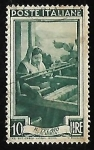 Stamps Italy -  Calabria - El telar