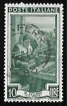 Stamps Italy -  Calabria - El telar