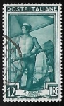 Stamps Italy -  Venecia - timonel