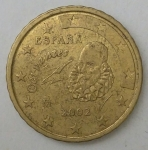 monedas de Europa - Espa�a -  2002 - 10 cent euro