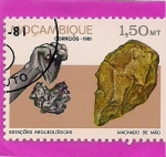 Stamps Mozambique -  arqueologia
