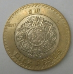 monedas de America - M�xico -  2017 - 10 pesos