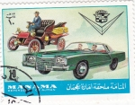 Stamps : Asia : Bahrain :  COCHES DE EPOCA