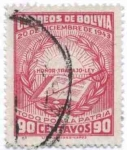 Sellos de America - Bolivia -  Conmemoracion de la revolucion del 20 de diciembre de 1943