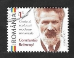 Sellos de Europa - Rumania -  5996 - Constantin Brancusi, escultor, pintor, fotógrafo etc.