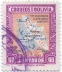 Stamps Bolivia -  Conmemoracion del XX Aniversario del Lloyd Aereo Boliviano