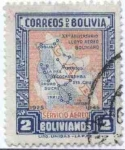 Stamps Bolivia -  Conmemoracion del XX Aniversario del Lloyd Aereo Boliviano