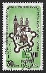 Stamps Italy -  European monuments