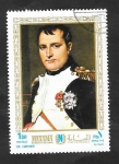Stamps United Arab Emirates -  Manama - El Emperador Napoleón