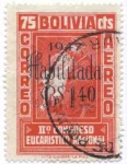 Sellos de America - Bolivia -  Sello de emision de 1939
