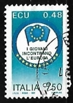 Sellos de Europa - Italia -  Portal Europeo de la Juventud