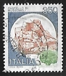 Stamps Italy -  Castillo de Mussomeli