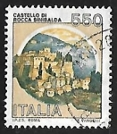 Stamps Italy -  Castillo - Rocca Sinibalda