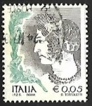Stamps Italy -  Women in Art