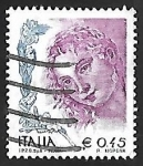 Stamps Italy -  Women in Art