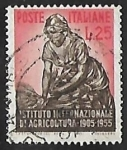 Stamps Italy -  Instituto Internacional de agricultura