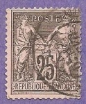 Stamps France -  INTERCAMBIO